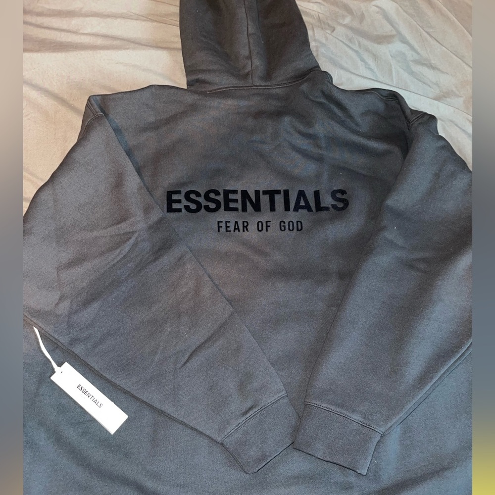 Essentials Fear Of God Stretch Limo Relaxed Hoodie